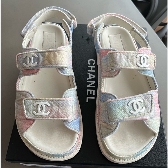 **sold Chanel 22c dad sandals - Picture 2 of 9